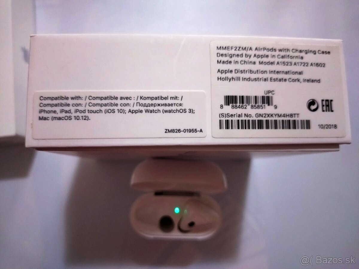 Predám Airpody originál Apple - 2