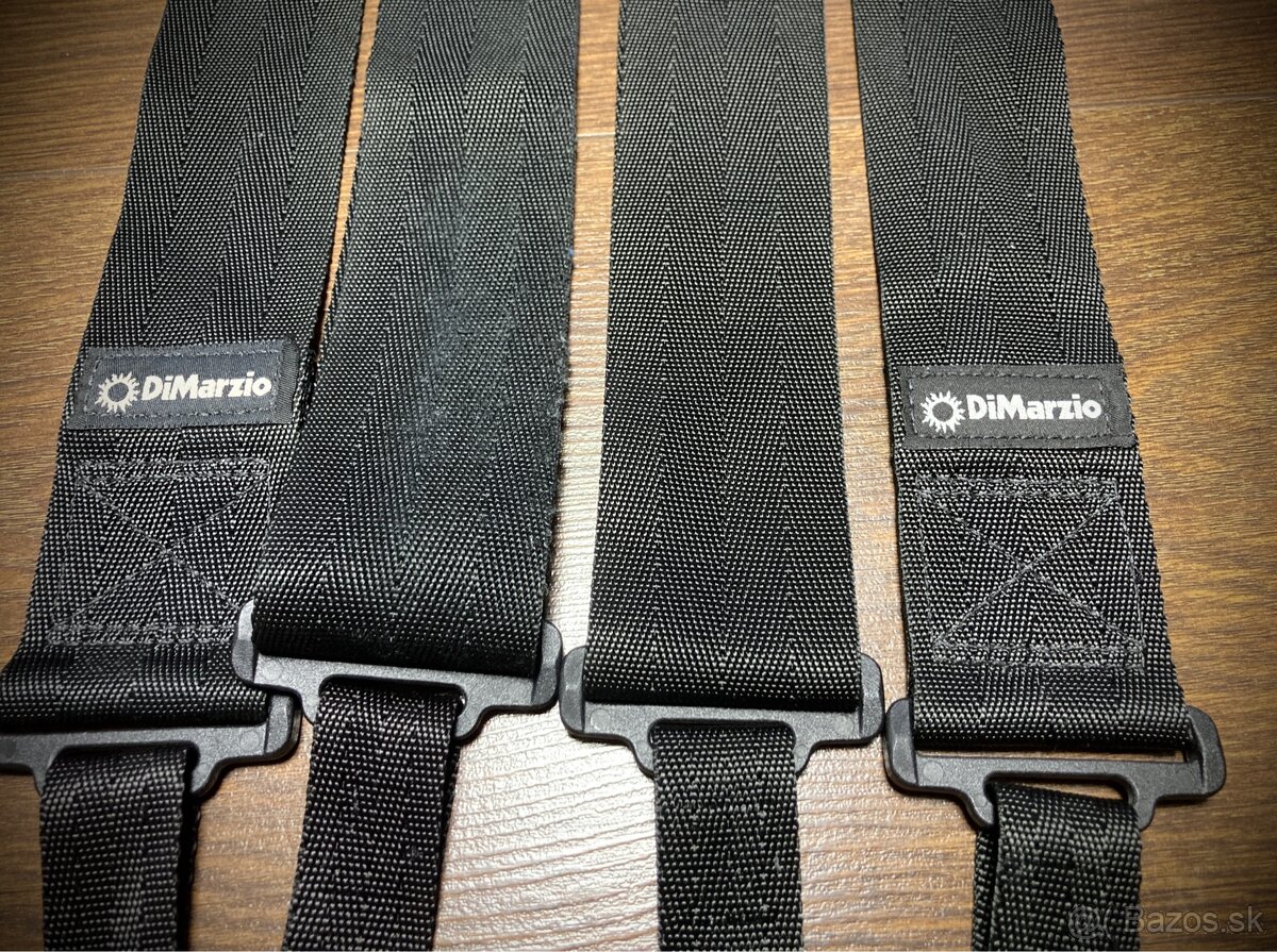 DiMarzio gitarovy pas so zamykanim pasu / strap locks - 2
