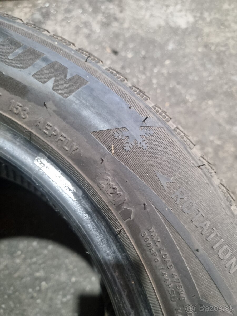 predám 185/60 R14 2ks zimne - 2
