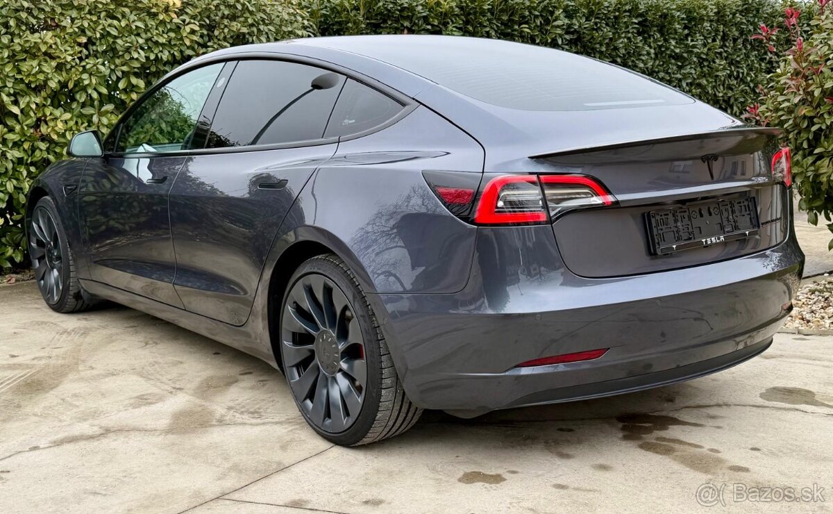 TESLA MODEL3 Performance 377KW 2021/10,TEPELNE,ZIMNA SADA - 2