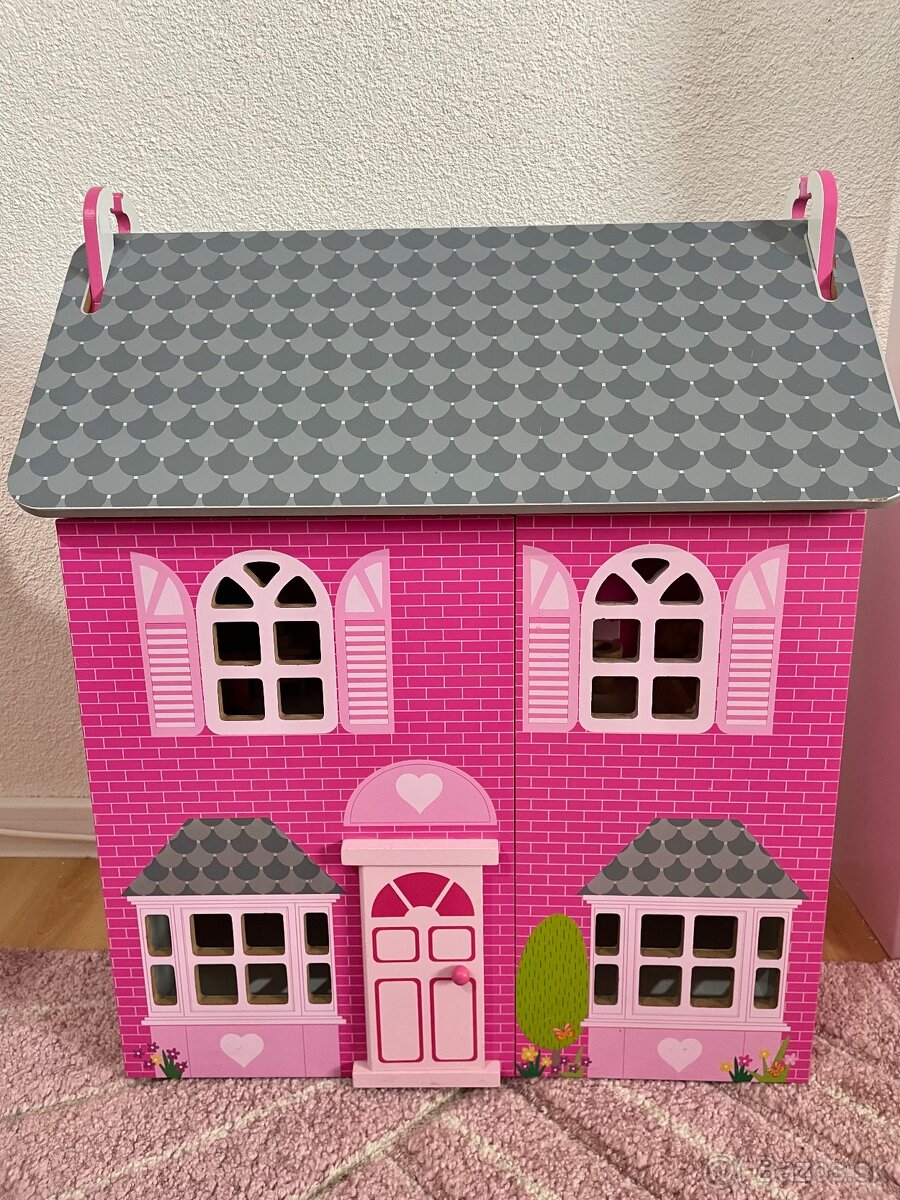 Drevený domček pre bábiky - 2