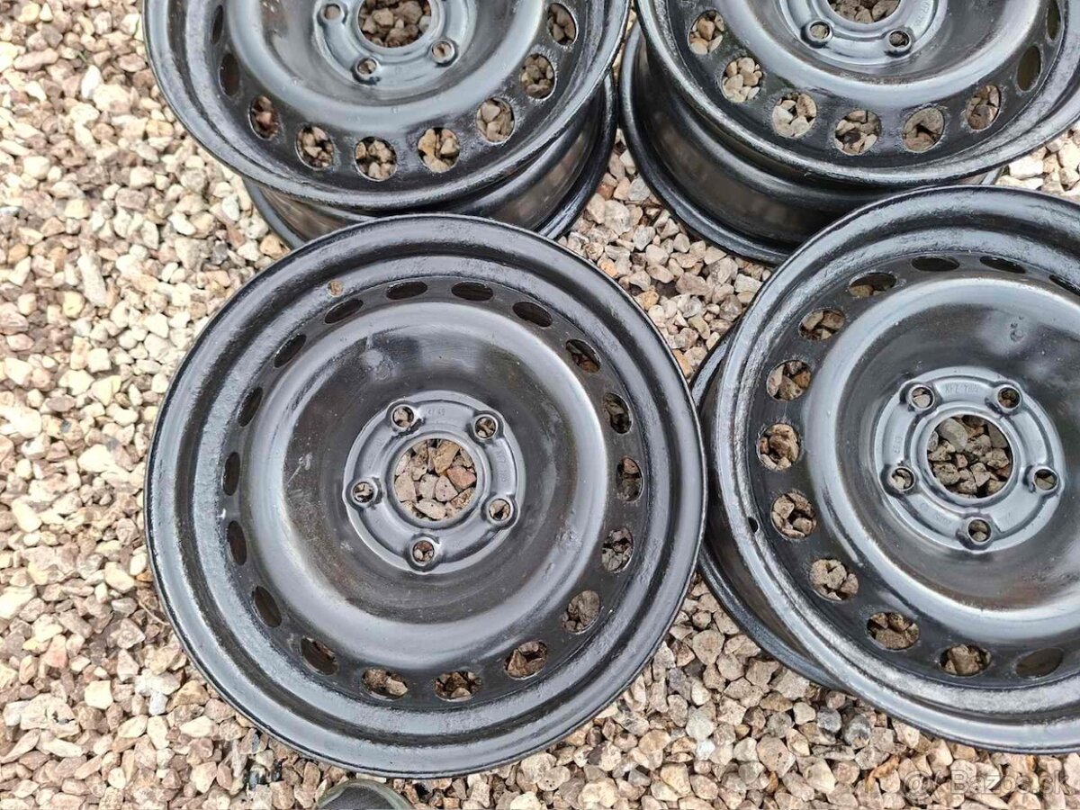 Plechové disky Renault R15, 5x114,3 - 2