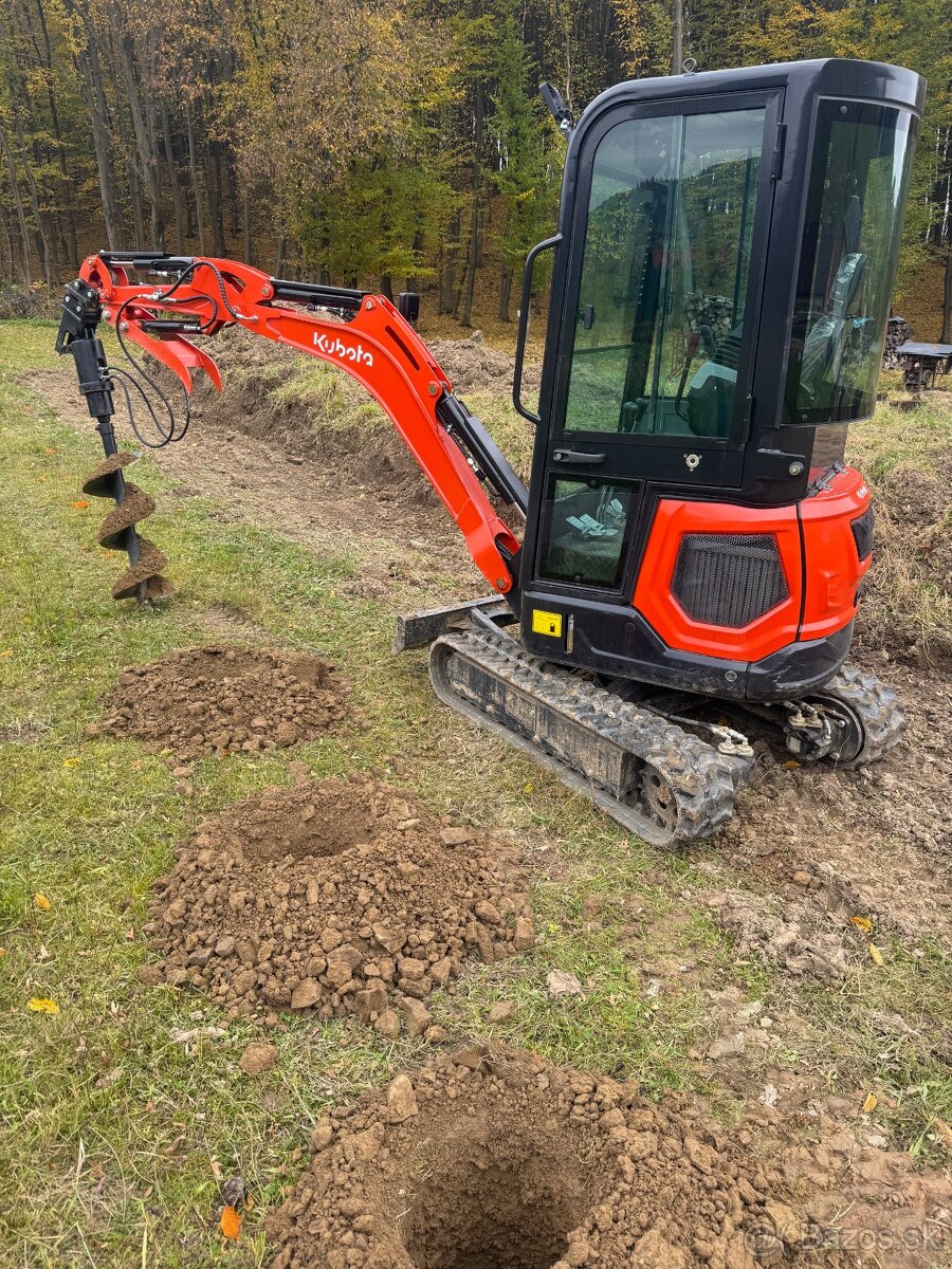 Zemné a výkopové práce - 2