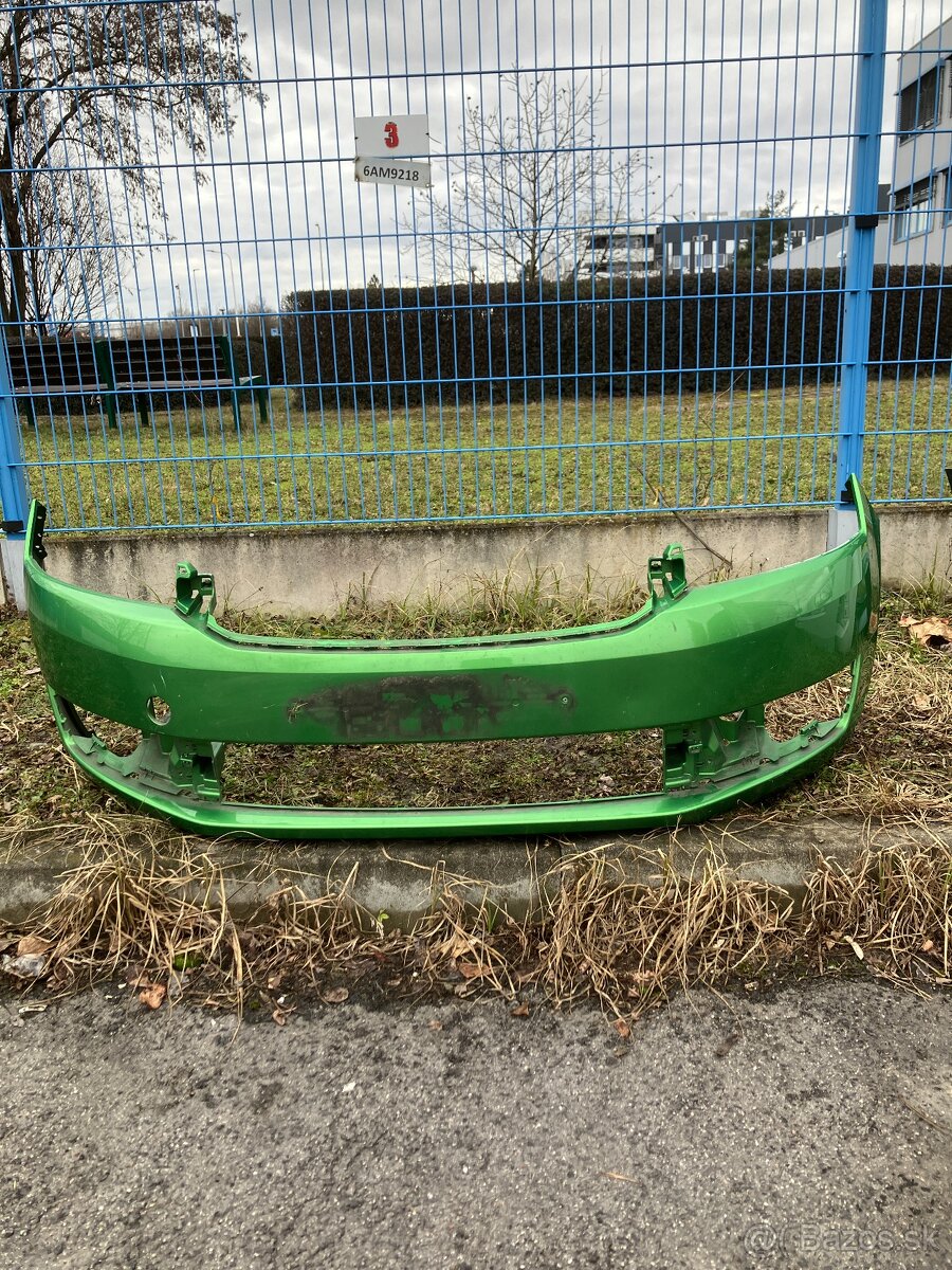 Predni naraznik skoda rapid zeleny - 2
