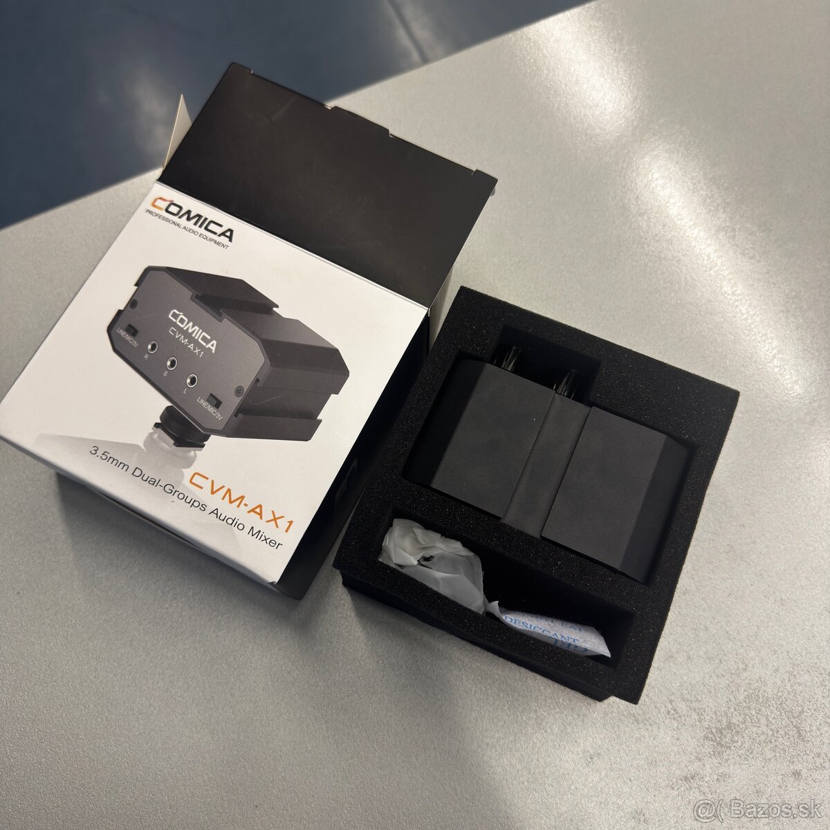 Comica CVM-AX1 dvojkanálový audio mixer - 2