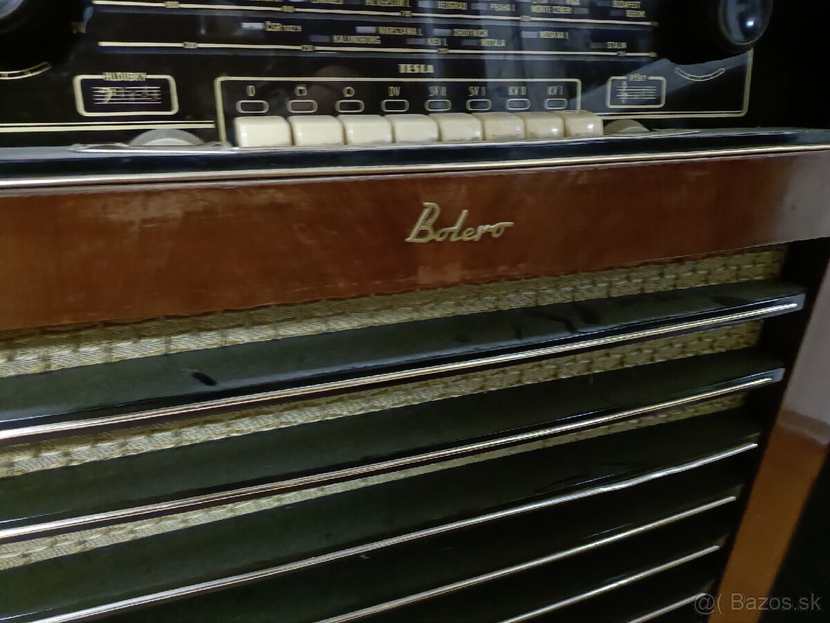 Tesla Bolero rádió gramoradio - 2