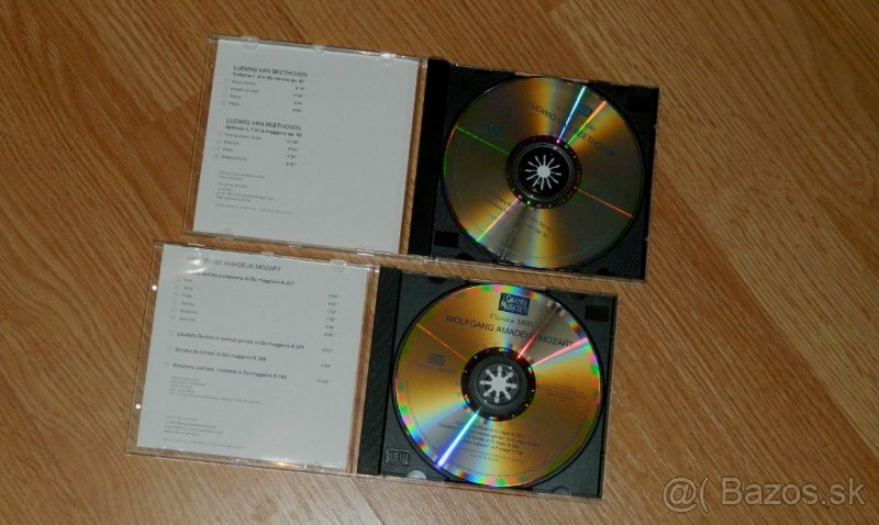 CD -Mozart a Cd Beethoven-úplne nové - 2