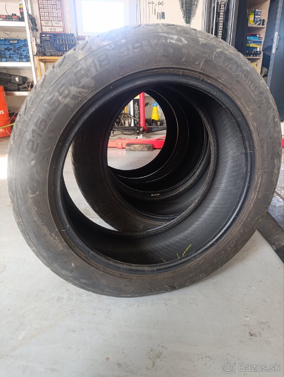 Pneumatiky R18 letné 215/55 - 2