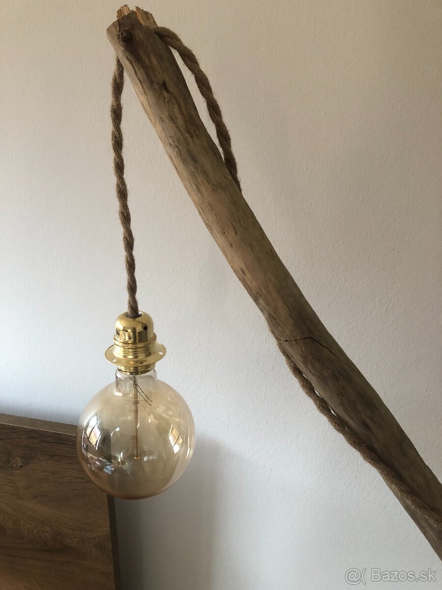 Lampy naplavené drevo - kus prírody u vás doma - 2