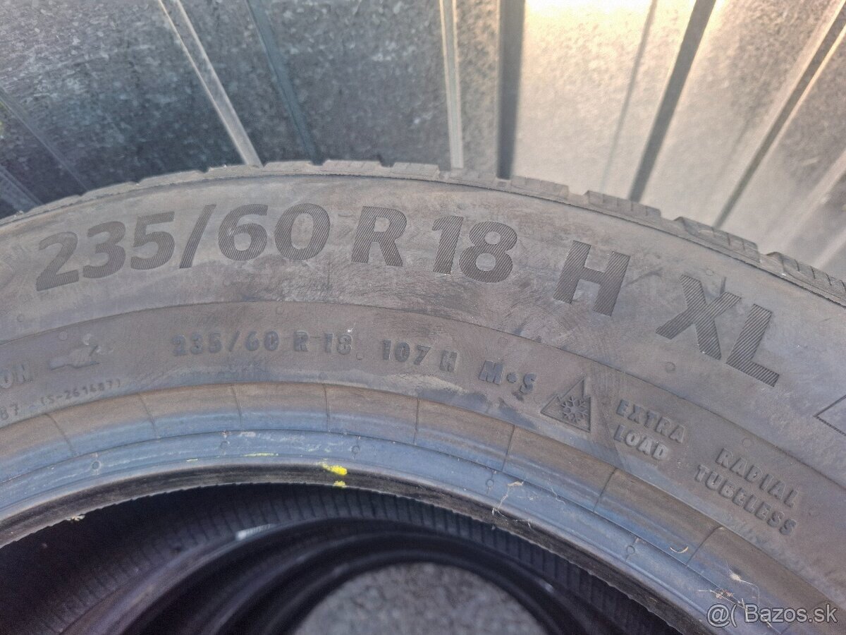235/60 R18 zimné pneumatiky Continental - 2