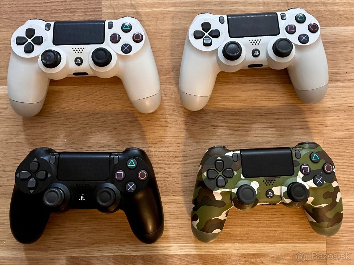 PS4 Slim + 4 ovládače + 7 hier - 2