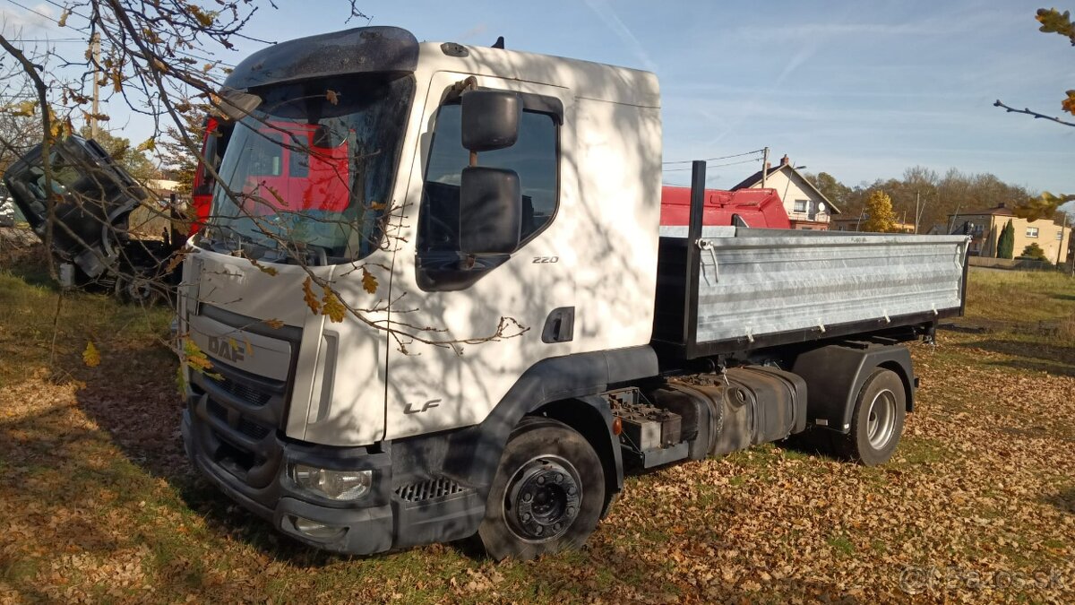 Sklápěcí nákladní vůz DAF LF 220, dobře udržovaný, příležito - 2