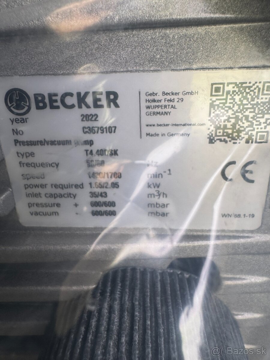 Pump Becker T 4.40 DSK (čerpadlo) - 2