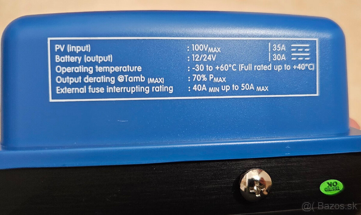 MPPT regulátor Victron Energy SmartSolar 100V 30A, Bluetooth - 2