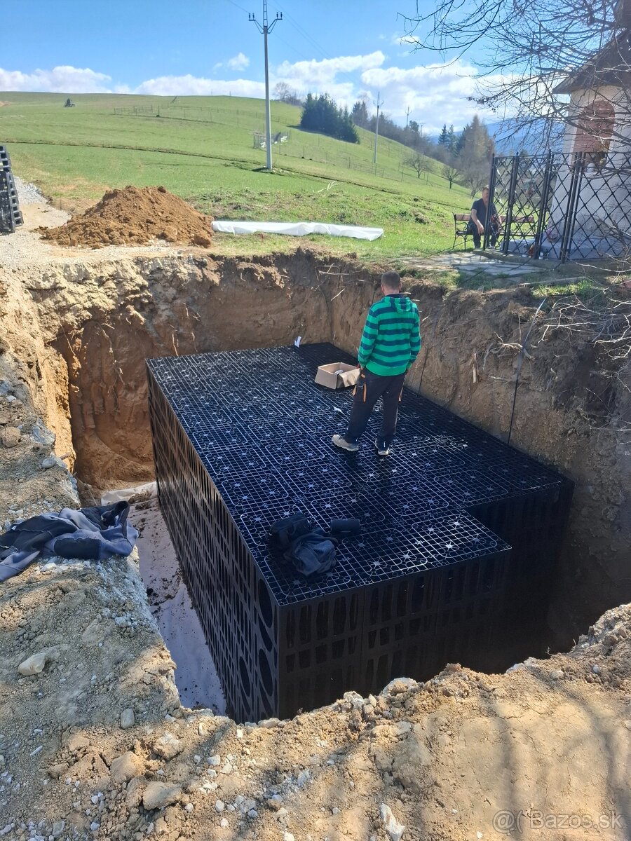 MONTÁŽ VSÁKOVACÍCH NÁDRŽÍ A VSÁKOVACÍCH BLOKOV - 2