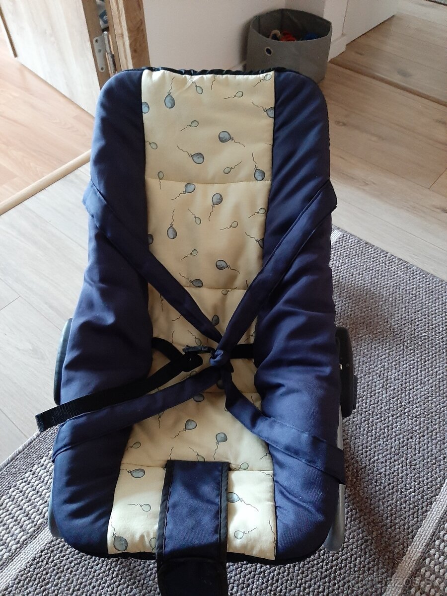 Detske polohovateĺne hojdacie kresielko - 2