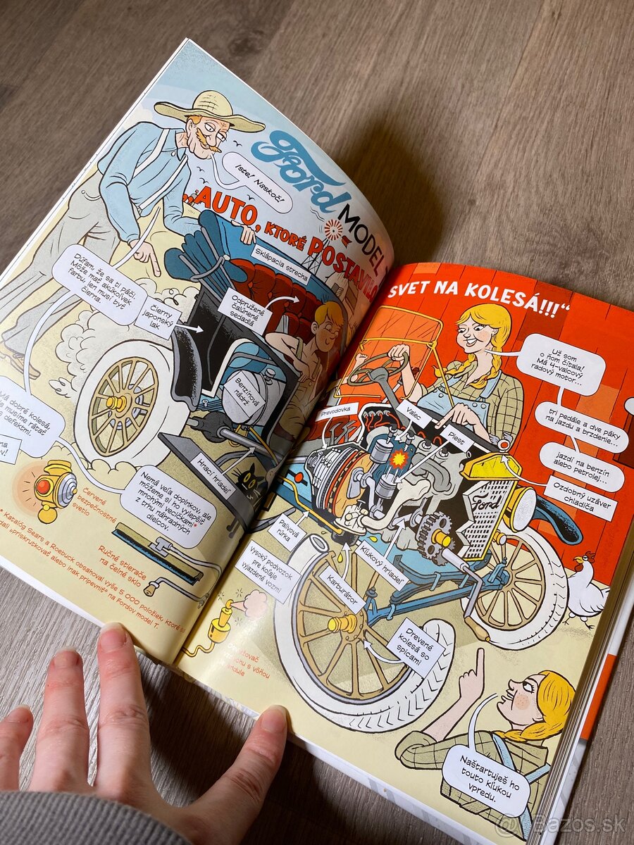 Komiksová akadémia: Autá – Dan Zettwoch (slovensky, nová) - 2