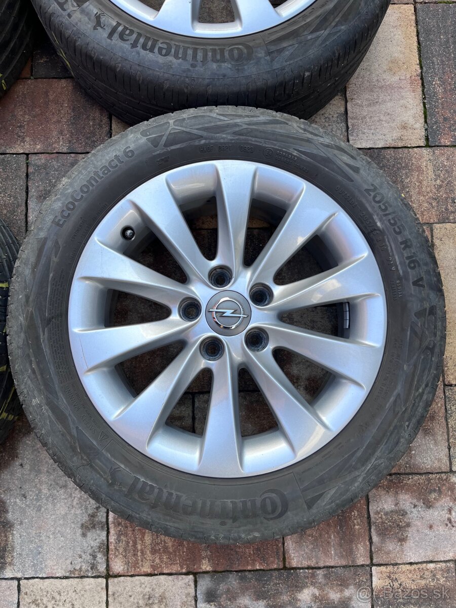 Orig. hliníkové disky Opel R16, 5x110 - 2