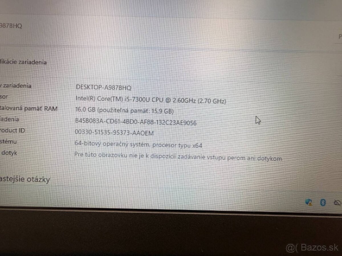 Notebook 14" Lenovo ThinkPad L490 i5-7300U 16GB 256GB SSD - 2