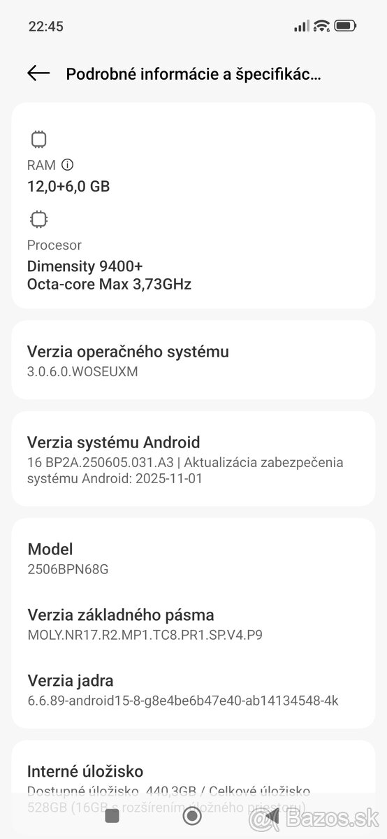Xiaomi 15 t pro čierna farba - 2