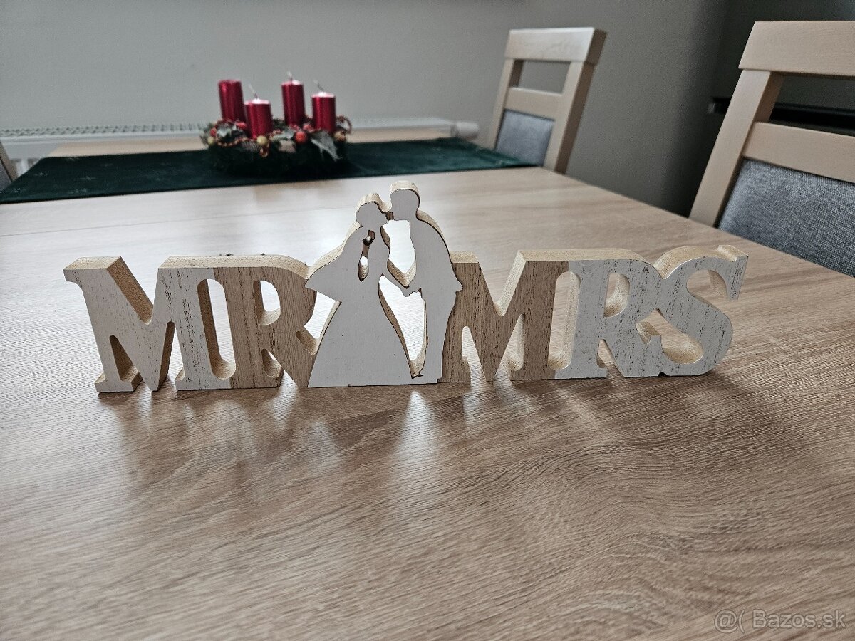 Drevené držiaky na menovky - 2