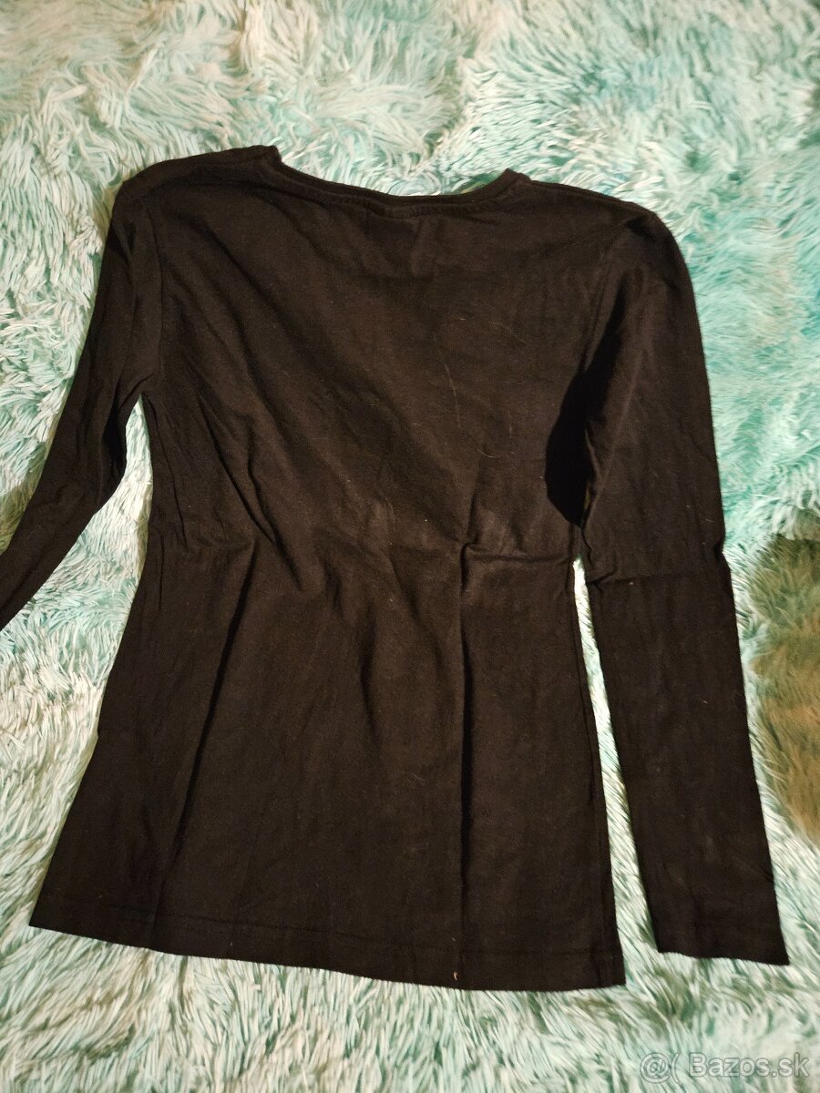 Cierne dievcemske tricko - 2