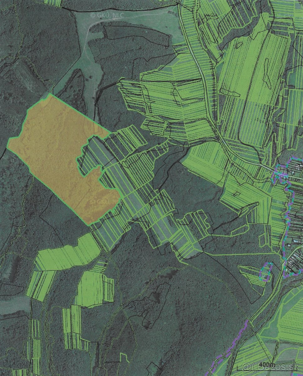 Lesy a TTP vo V.Hrušove(PARC. E1064)MOŽNOSŤ PREDAŤ ČASŤ/CELÚ - 2