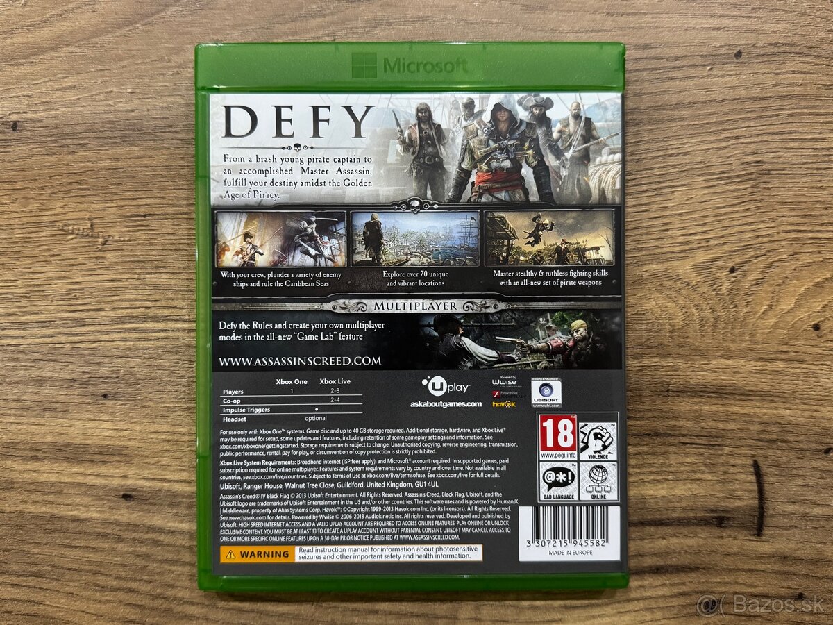 Hra Xbox One - Assassin’s Creed IV Black Flag CZ - 2