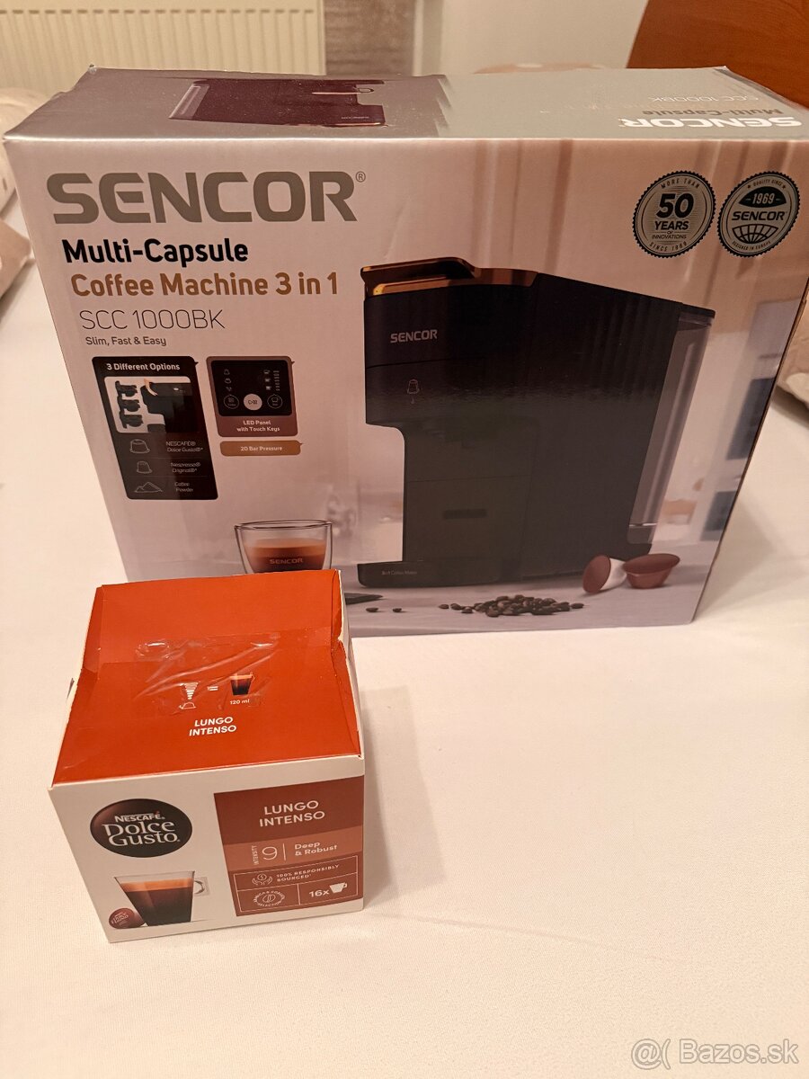 Kavovar SENCOR SCC 1000BK - 2