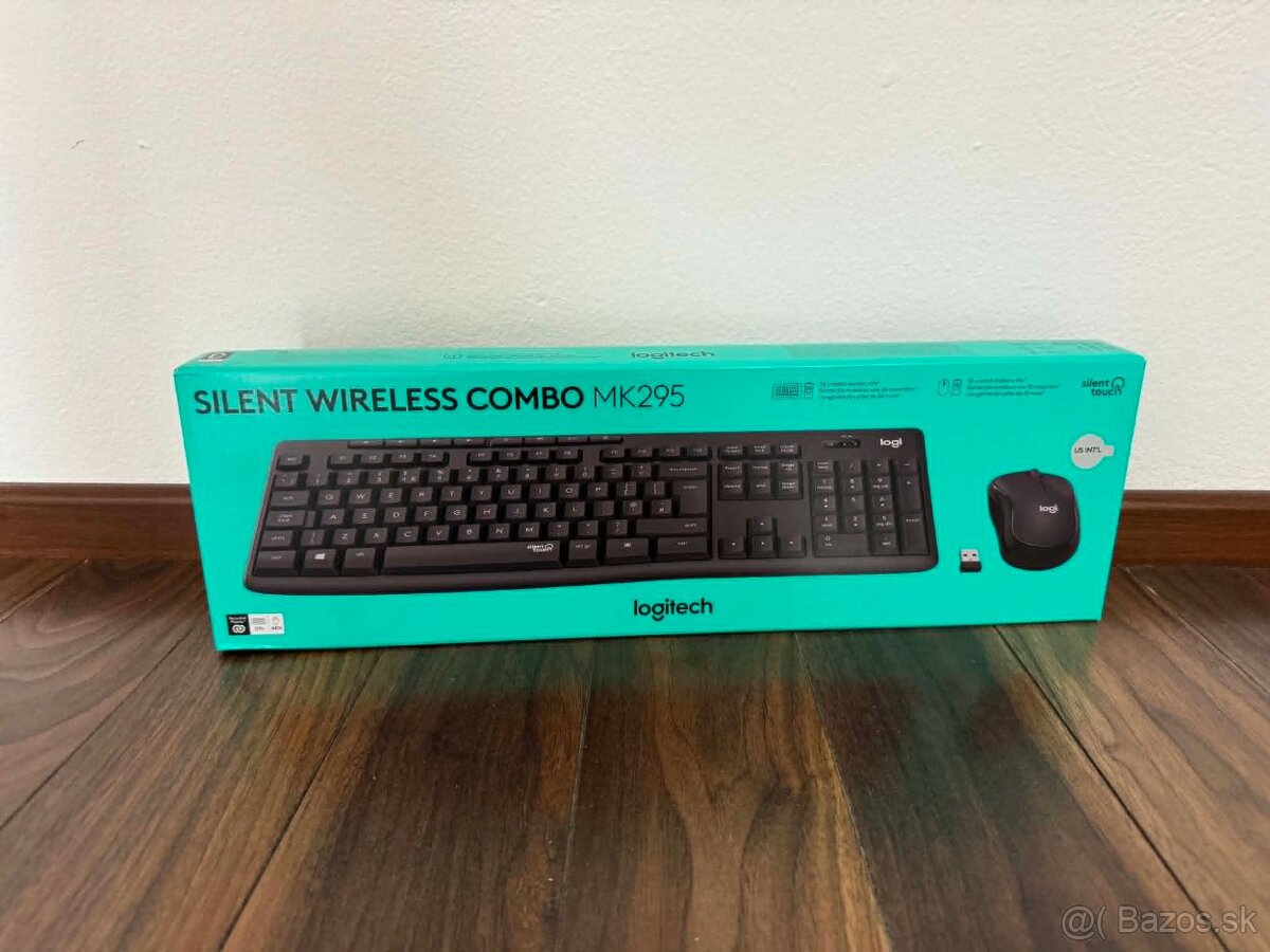 Logitech MK295 Silent Wireless Combo bezdrôtový set klávesni - 2