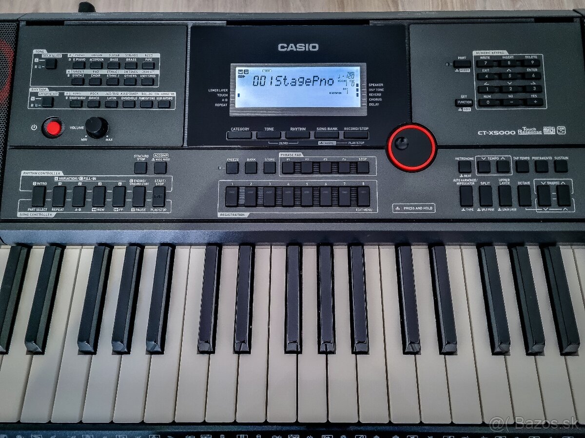 Casio CT-X5000 ako novy - 2
