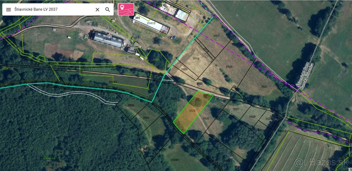 Pozemok v Štiavnických Baniach - 2