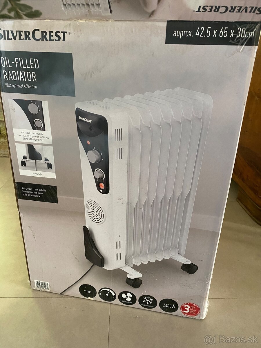 Olejovy elektricky radiator - 2