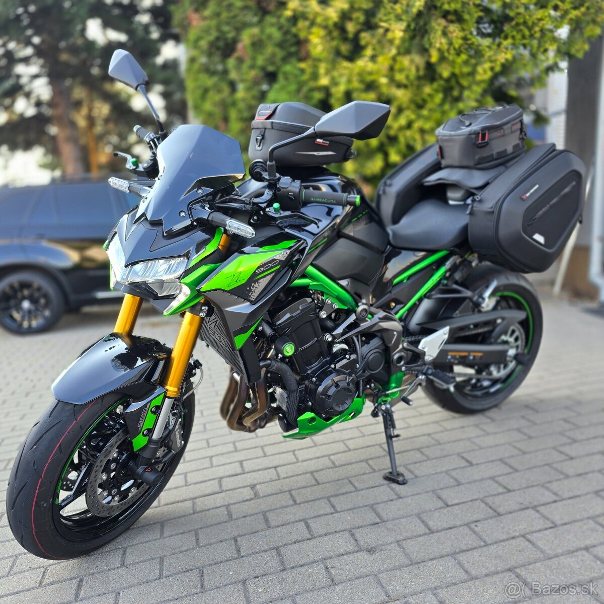 Kawasaki Z900 SE 2024 - 1220 km - SC Project + batožina - 2