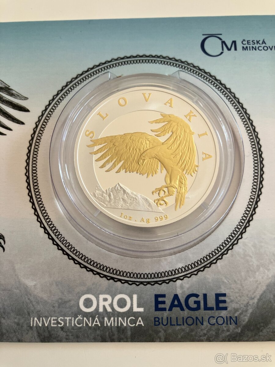 Minca Orol, selektívny pokov Au, 2024 číslovaná - 2