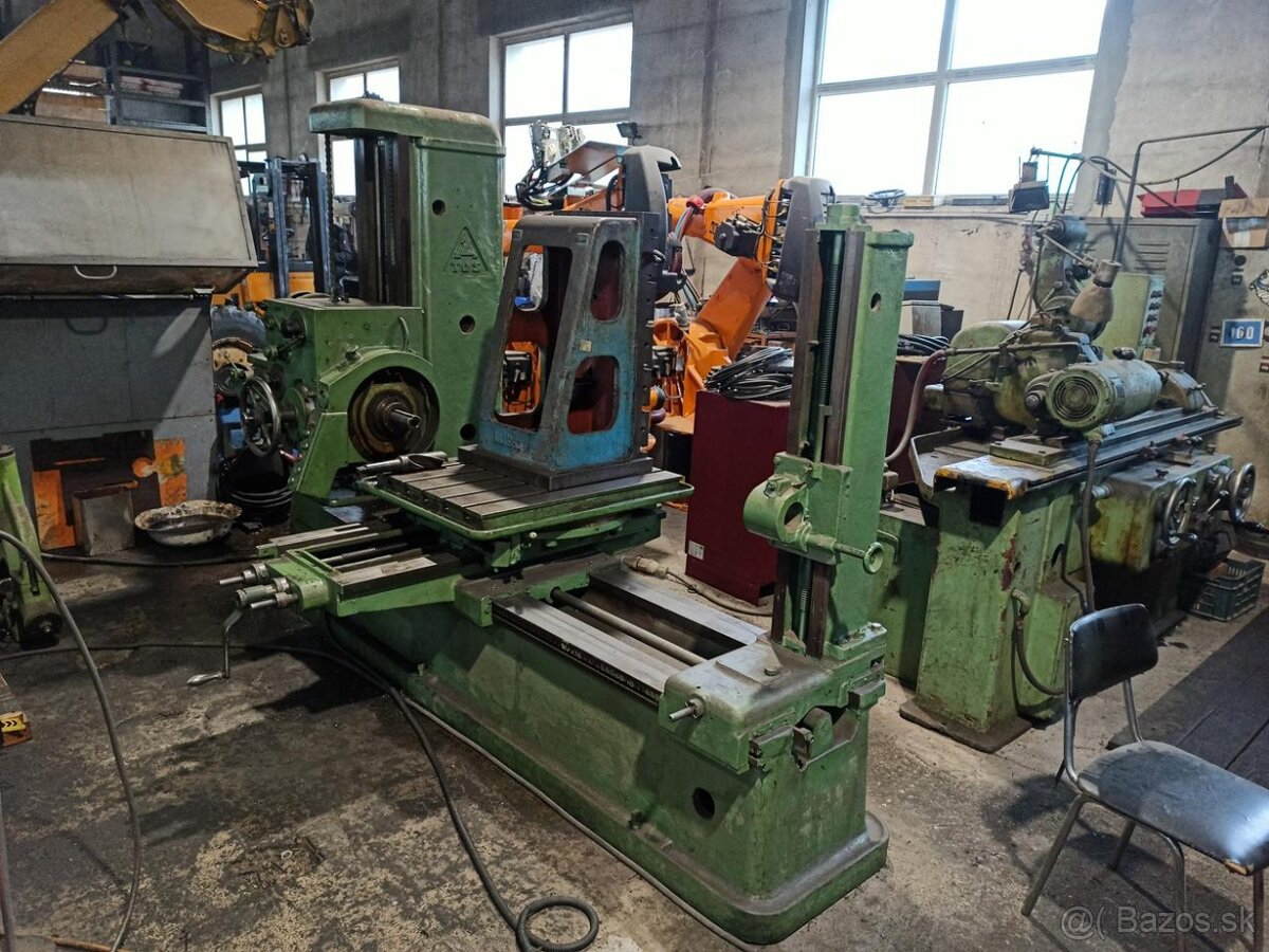 Horizontální vyvrtávačka TOS WH 63 1969 - 2