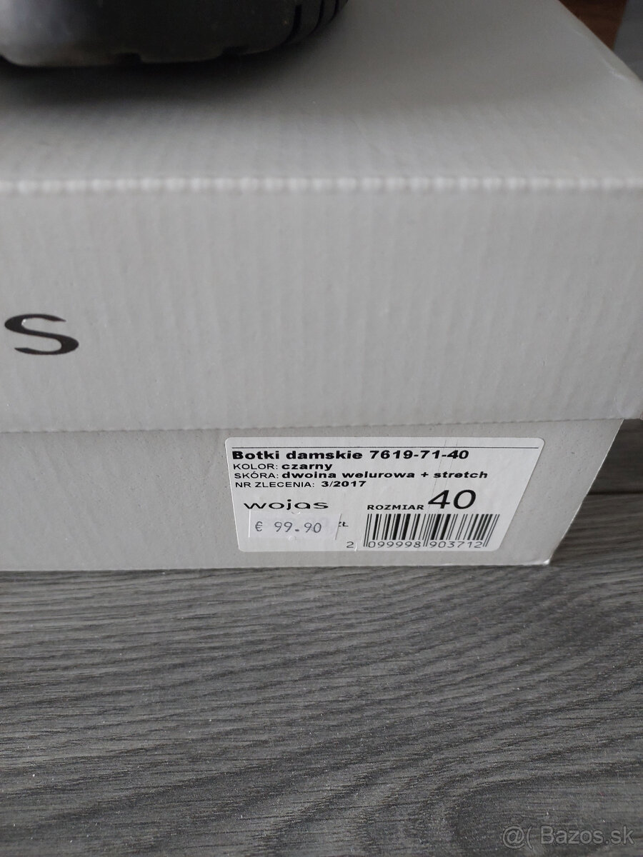 Dámske kožené čižmy značky Wojas - 2