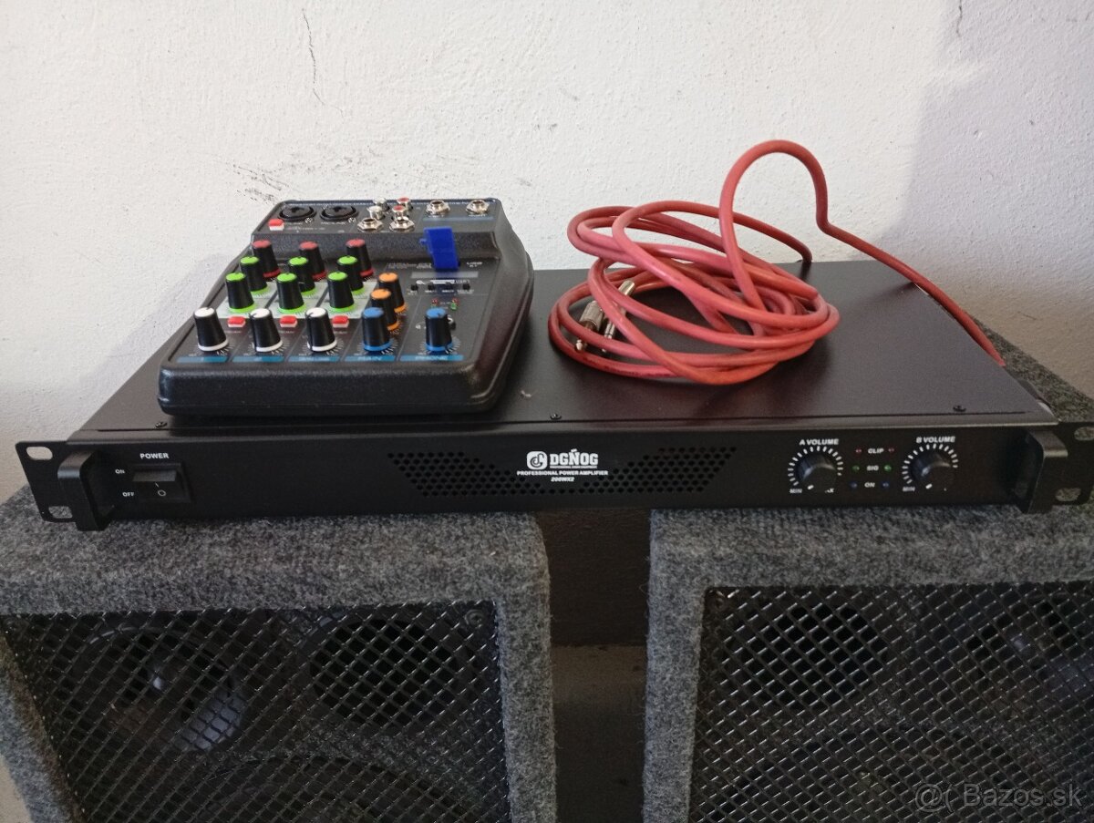 Kompletná aparatúra s mixom, bluetooth, - 2