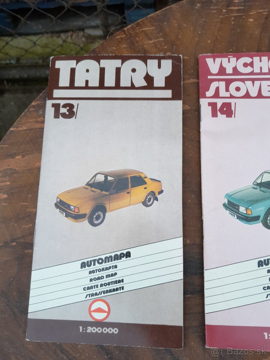 Predám autoatlas a automapy - 2