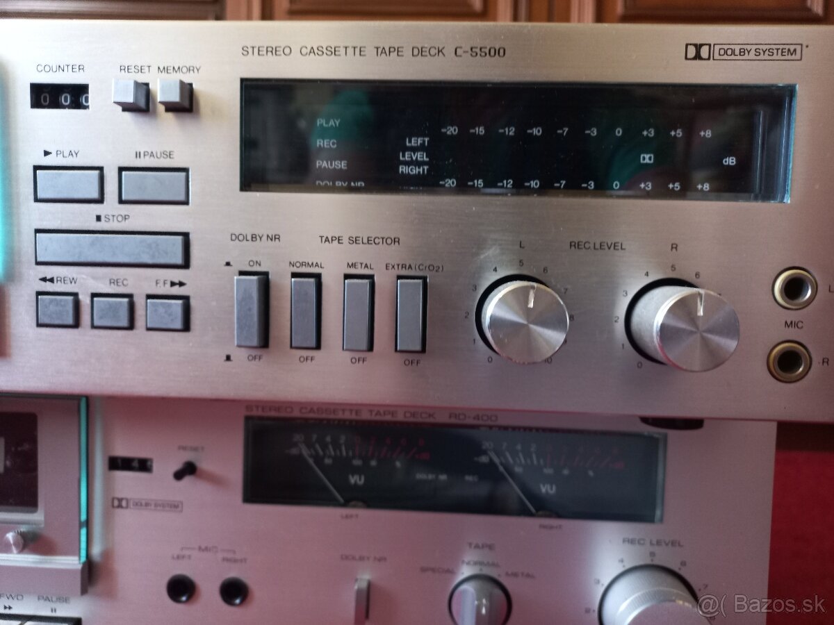 Predám Condor C 5500 kazetový deck - 2