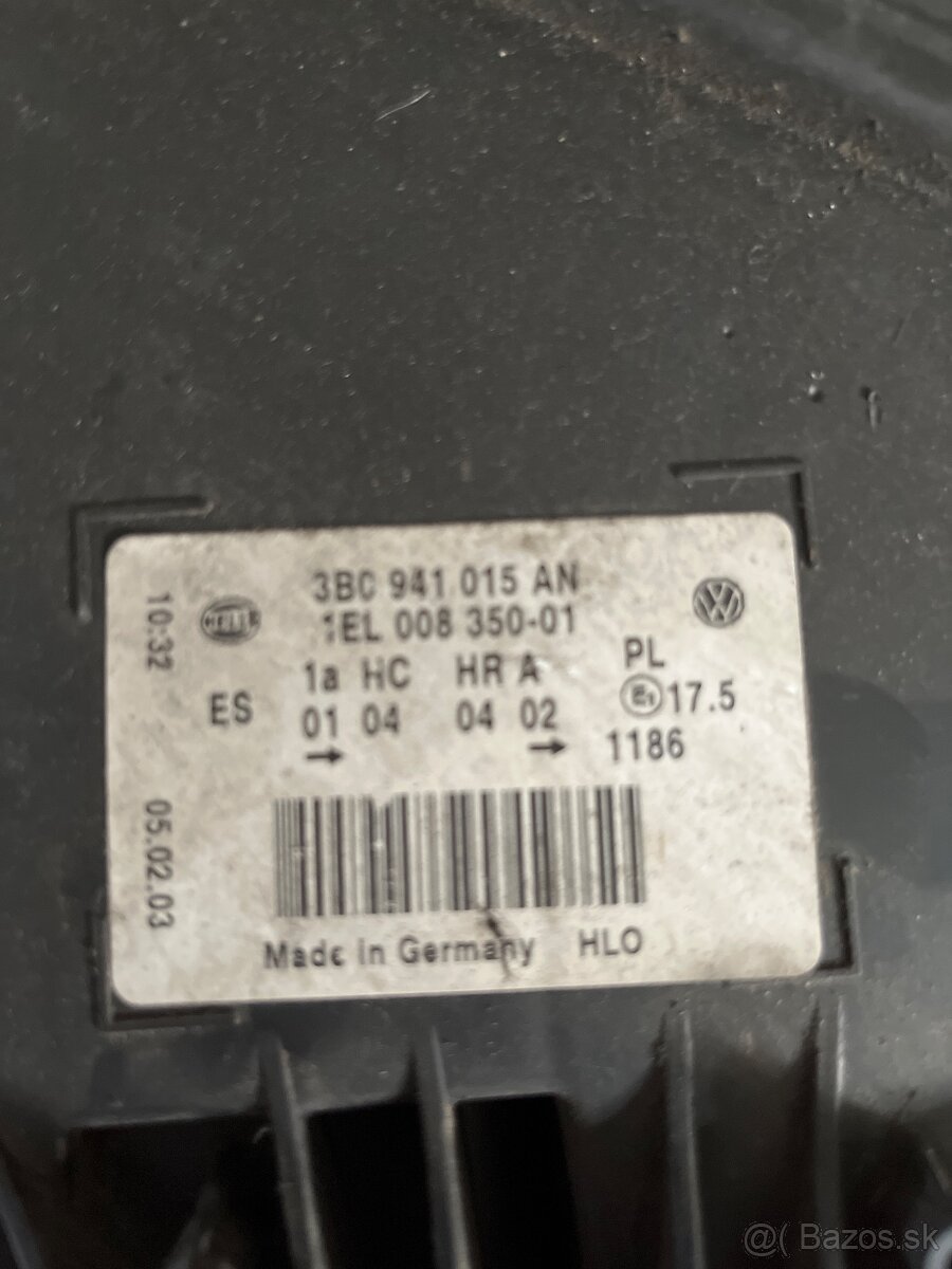 Predne svetla passat b5 - 2