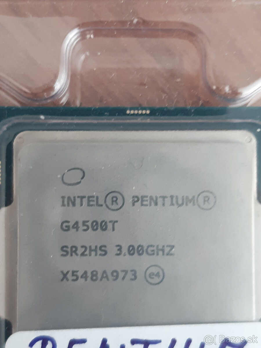 Intel® Pentium® Processor G4500T 3.0 GHz, 3M Cache, LGA1151 - 2