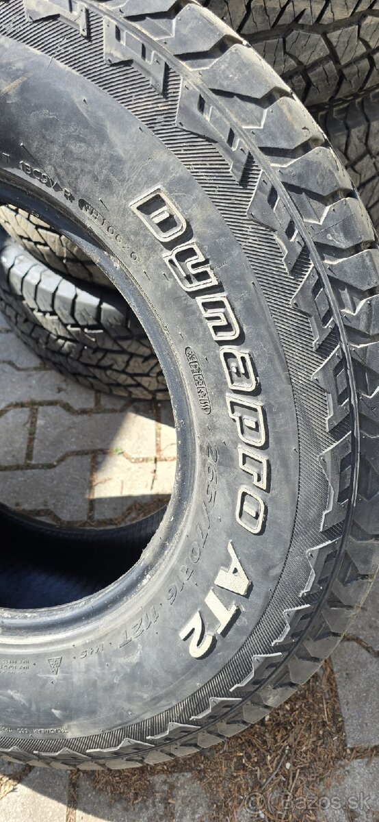 Hankook dynapro 265 70 r16 - 2