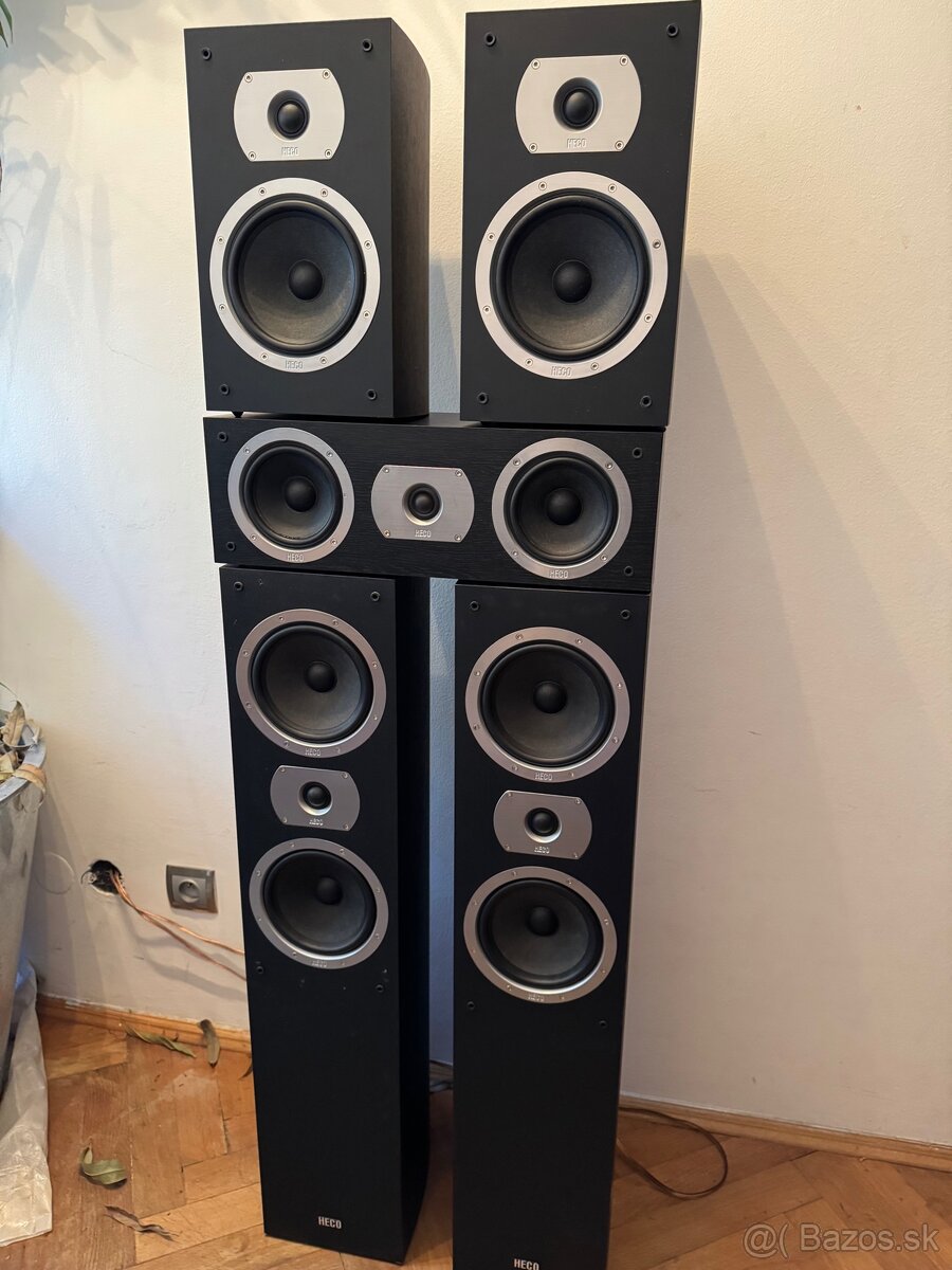 HECO Domace Kino Reproduktory - nem.kval.- nie Čina - 2