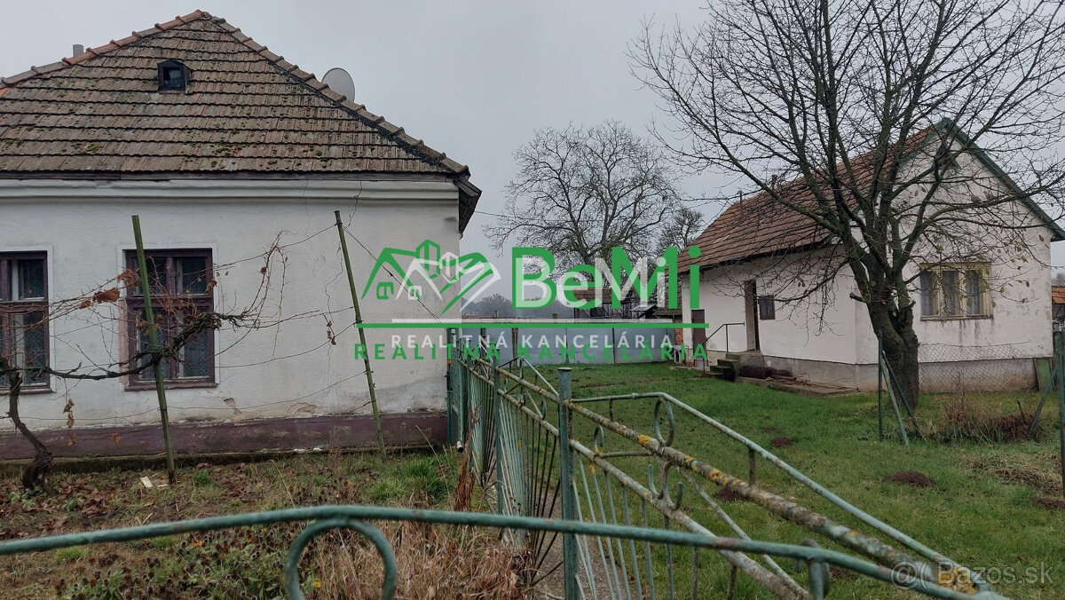 Predaj 2 izbový a1 izbový dom,Alekšince, Nitra (202-12-JUF) - 2