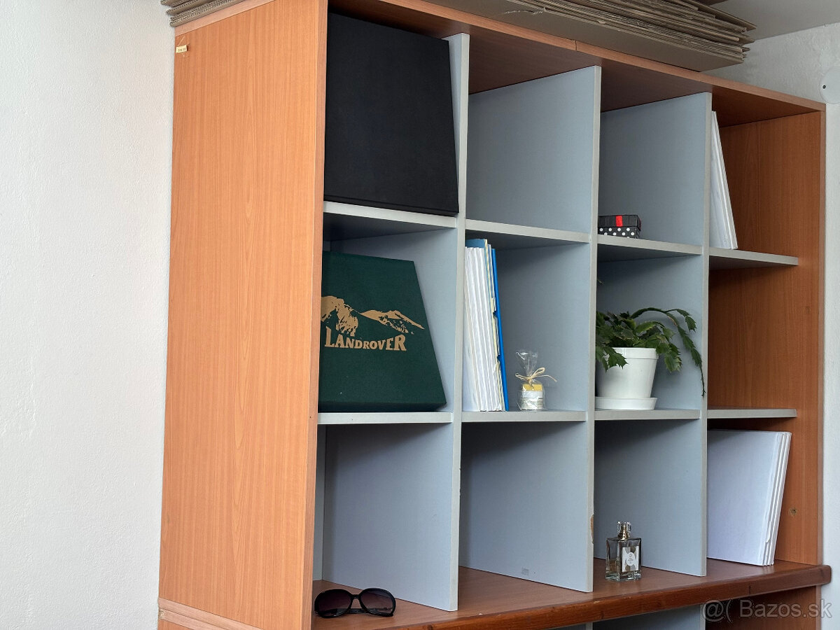Regál - knižnica - otvorená skriňa - 2