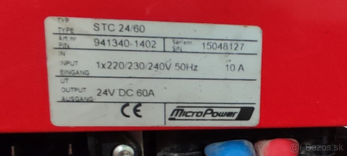 Nabíjačka batérií 24V/60A - 2