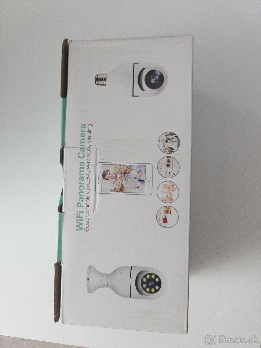 panoramaticka ziarovkova wifi kamera E27 - 2