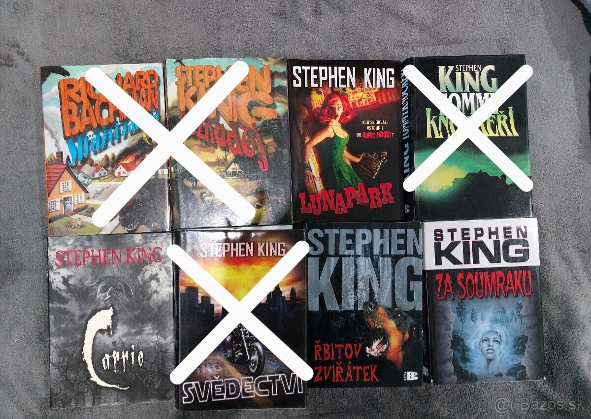 Stephen King CZ/SK jazyk - 2