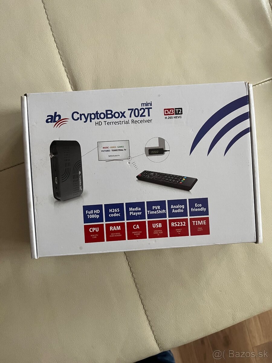 Predám nový cryptobox 702T mini - 2